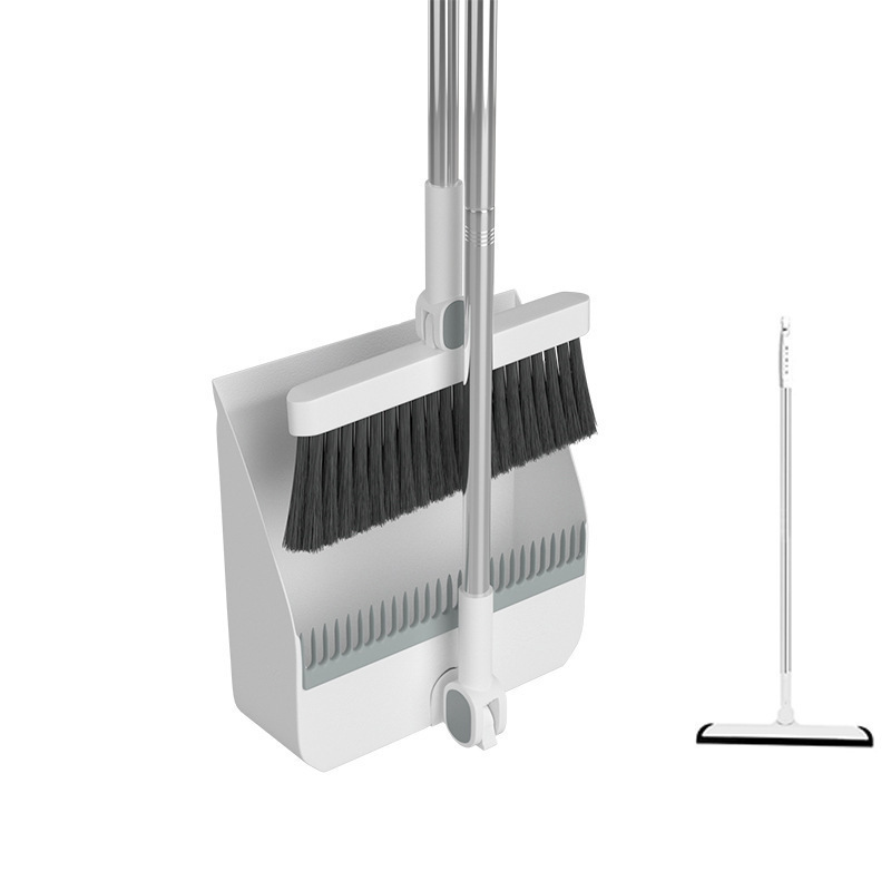 Juego de tres piezas plegable de escoba giratoria gruesa extra grande