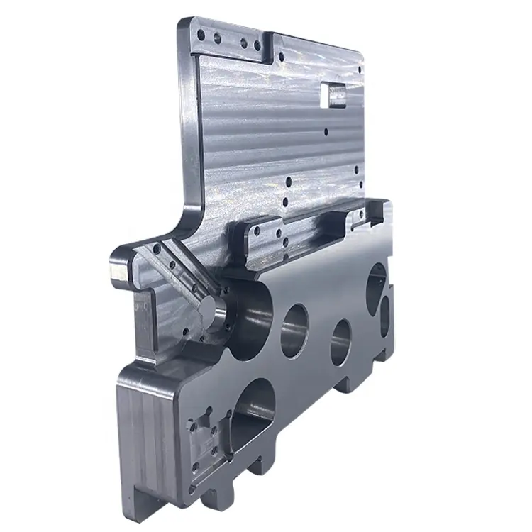 Piezas de mecanizado CNC de acero y aluminio personalizadas avanzadas, piezas de corte láser automático