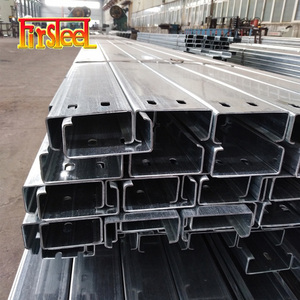 Light Steel Gauge Roofing <strong>Z</strong> <strong>c</strong> Shape <strong>C</strong>-<strong>channel</strong> 80x40mm Steel Profile Price U <strong>Channel</strong> Purlin - Product Image 3