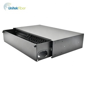 Panel de conexión de fibra óptica ODF de 72 puertos, Puerto SC 2U Montado en Rack, marco de distribución óptica a prueba de polvo - Product Image 5