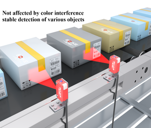 NPN PNP infrarrojo invisible 3M larga distancia de detección reflexión difusa TOF láser foto interruptor eléctrico sensor - Product Image 2