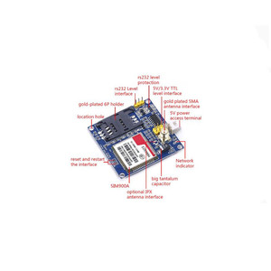 Modulo SIM900A, SMS, scheda di sviluppo, GSM, GPRS, STM32, trasmissione dati senza fili superiore a TC35i