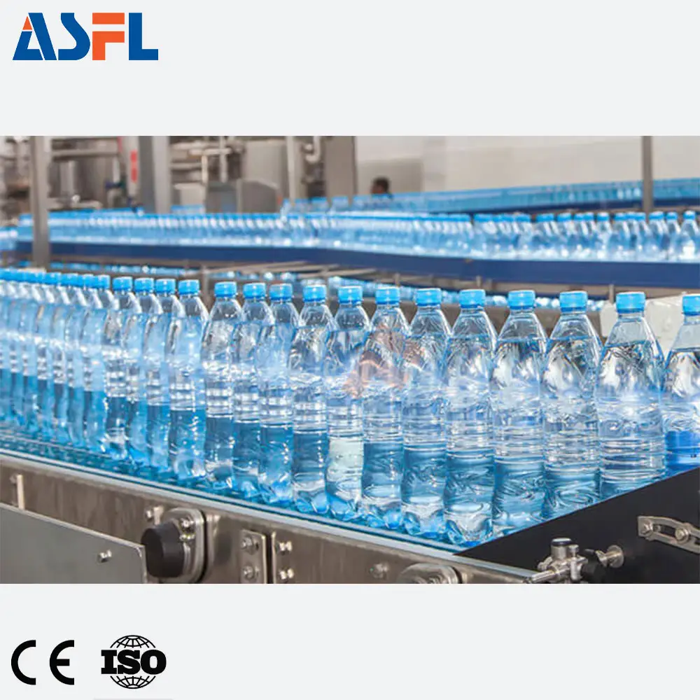 Automatic Plastic Bottle Water Drinks Filling Machine And Blowing Bottling Machine For Water Production Line