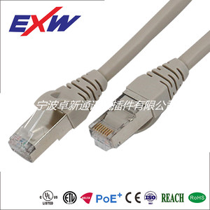 EXW-Solución de red personalizada para centro de datos, cable de conexión Ethernet Cat6 UTP Stp Cat6 Utp 4pr 23awg 24awg, cable de conexión para ordenador - Product Image 2