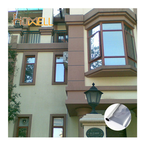 反光窗膜制造商单向视觉隐私保护建筑窗户装饰 - Product Image 4