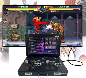 Yeni 21 inç 2 oyuncu oyun kutusu DX ev Arcade oyun konsolu çift Joystick düğme yaş 3 + abd PLUG jetonla çalışan oyun konsolu - Product Image 6