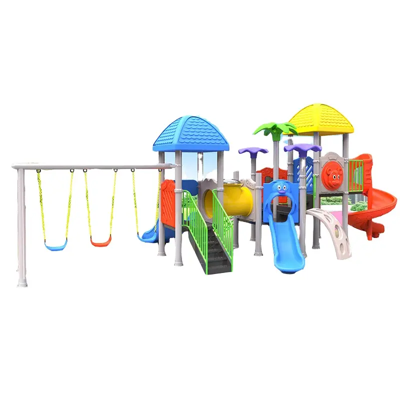 playground for home factory price kids plastic slides amusement park games