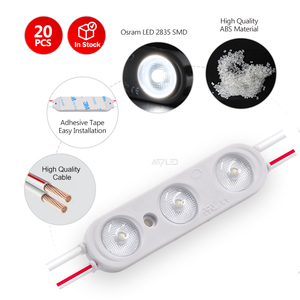 โมดูลสัญญาณไฟ LED SMD 2835 8821มม. โมดูลการฉีด3LED IP67สำหรับป้ายสัญลักษณ์สว่าง - Product Image 4