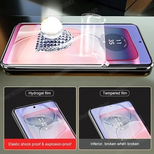 Nhà Sản Xuất Tự Chữa Bệnh Hydrogel TPU Bộ Nhớ Sửa Chữa Mềm Phim Điện Thoại Di Động Bảo Vệ Màn Hình Cho <span class=keywords><strong>Iphone</strong></span> 17 16 15 14 13 Pro Max - Product Image 5