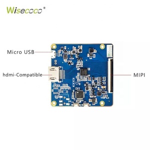 Circular Lcd 3,4 Zoll Tft Ips Panel 800*800 PCAP Touchscreen 7h Hart beschichtung Rundes Display Für Raspberry Pi Meter - Product Image 5