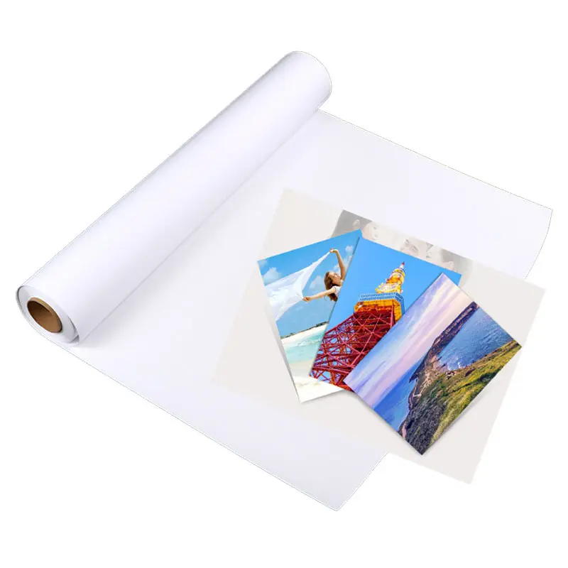 निर्माताओं चमकदार 240gsm पर्यावरण विलायक मैट फोटो कागज Inkjet तस्वीर कागज मुद्रण के लिए तस्वीरें