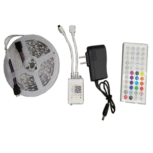 2024新しいデザインの装飾ライトRGBLEDライト12V10メートルベストセラーLEDストリップリモコンLEDストリングライト - Product Image 3