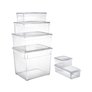 价格优惠批发可堆叠1.8L塑料容器收纳盒 - Product Image 2