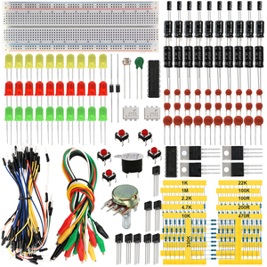 Elektronik bileşenler başlangıç paketi Arduino seti R3 öğretici için Diy elektronik öğrenme kiti - Product Image 2