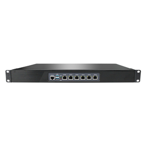 BKHD 1U Rack mount Netzwerk Firewall Router Server N5105 6LAN 2.5G Ethernet Kompatibel mit Pfsense Mikro tik Scalable WiFi 4G - Product Image 1