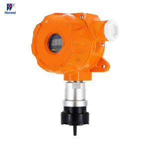 เครื่องตรวจจับก๊าซคงที่ GTQ-BS02ไฟ LED สำหรับ H2S CH4เซ็นเซอร์ตรวจจับก๊าซอุตสาหกรรม O2กันระเบิดแบบ ATEX