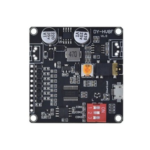 DY-HV8F 12V/24V Netzteil 10W/20W Sprach wiedergabe modul Unterstützt Micro SD Card MP3 Music Player für Arduino - Product Image 1