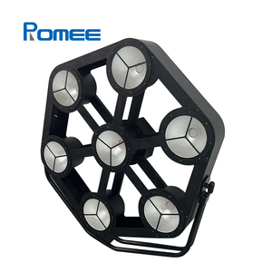 Dynamisches Full color Retro Hexagon LED-Matrix licht DMX512 und Pixels teuerung für die Hintergrund beleuchtung der DJ Event Show Stage