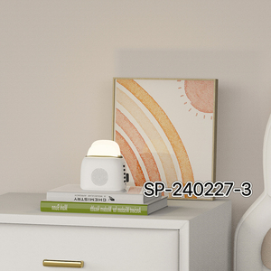 SP-240227-3 Home Reading Light Smart Speaker Lighting BT Speaker Multi <strong>Functional</strong> Sleep Monitor with White Noise Sound <strong>System</strong>