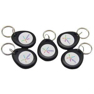 OEM akıllı kapı erişim kontrolü Keyfob yeni tasarım RFID anahtar etiketleri TK4100 anahtarlık - Product Image 1