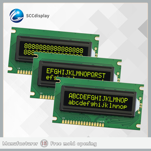 JXD1602C VA giallo negativo COB LCD 1602 industriale schermo di controllo modulo Display a doppia fila carattere utile per - Product Image 1