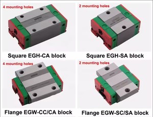 100% Original HIWIN EG15 EGH15CA EGH15SA Kit de riel deslizante de bloque CNC Guid Cojinete de movimiento Bloque deslizante Bloque de pista lineal Hecho de acero - Product Image 6