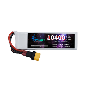 2S 7.4V Lipo Battery 10400mAh 60C with T/XT60/TRX/XT90 Plug for <strong>RC</strong> Car Boat Truck Tank Buggy <strong>RC</strong> Racing Model Parts - Product Image 4