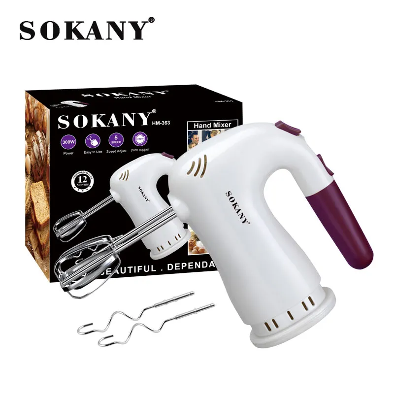 Zogifts SOKANY Alibaba Bestseller 2024 elektrischer kabelloser Mini-Handmixer