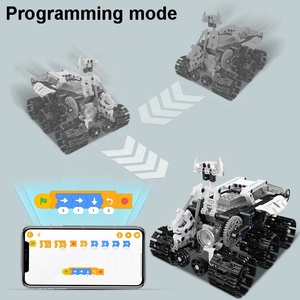 Set di costruzione di robot con stelo 3 in 1 con controllo remoto di programmazione intelligente robot blocchi di costruzione kit di mattoni giocattolo - Product Image 6