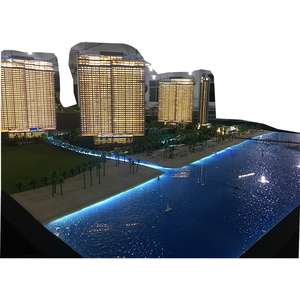 Model <strong>architecture</strong> <strong>3d</strong> with led lighting system , model <strong>building</strong> maker for residential - Product Image 1