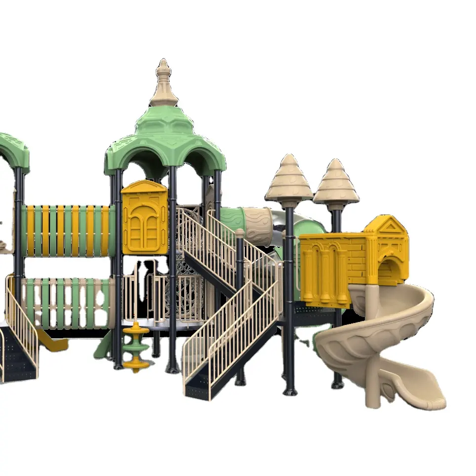I bambini scivoli all'aperto attrezzature di plastica parco giochi piccolo parco giochi all'aperto per bambini parco giochi all'aperto per la casa scivolo di plastica