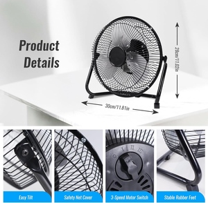 9 "tốc độ cao <span class=keywords><strong>fan</strong></span> 3 tốc độ 360 độ nghiêng Carry xử lý kim loại công nghiệp tầng <span class=keywords><strong>fan</strong></span> đối với Trang chủ, văn phòng & nơi làm việc HJ-9AFM - Product Image 3