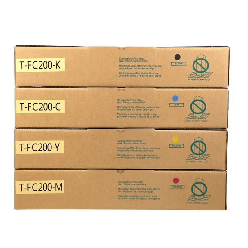 Chất Lượng Ban Đầu Toshibas Tfc200 Nạp Toner Chất Lượng Tốt Nhất Máy Photocopy Toner Cho E-Studio 2000 2010 2500 Số Lượng Lớn Toner