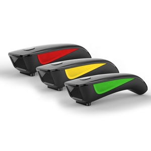 C750 portátil inalámbrico para lector de dedos Bluetooth 1D 2D Bar Mini escáner de código de barras escáner de código QR