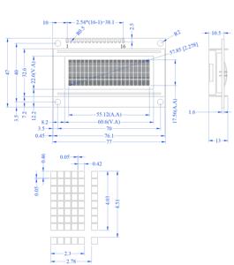 4x2 0 2004 Character Display Module 2004 Stn Negative Blue 8 Bits Parallel Interface White Led 16x2 Lcd With Rgb Backlight - Product Image 2