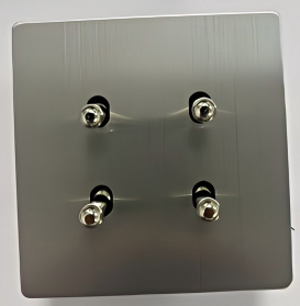 4 gang 2 way plate switch
