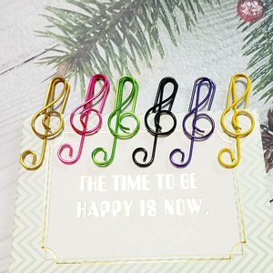 Thiết kế sáng tạo màu sắc âm nhạc lưu ý giấy <span class=keywords><strong>clip</strong></span> cho văn phòng và trường học Nguồn cung cấp - Product Image 5