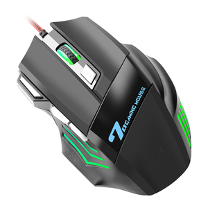Mouse per Gaming personalizzato con Mouse da gioco con cavo retroilluminato X7 3600dpi RGB più popolare progettato per utenti di Computer Desktop destrorsi - Product Image 5