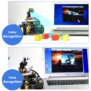 Hot sell Keyestudio <strong>Raspberry</strong> <strong>Pi</strong> 4B Robot <strong>Smart</strong> Car Kit for 4kit - Product Image 5