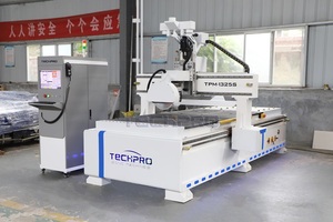 3D sega testa lama CNC Router di legno macchina di taglio con sistema di controllo Syntec per la lavorazione del legno - Product Image 2