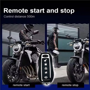 Sistema de arranque/parada del motor remoto de entrada sin llave para motocicleta Botón de arranque para motocicleta 12V