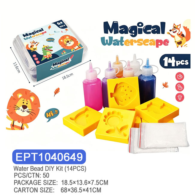 EPT1040649 Kit de manualidades con cuentas de agua (14 piezas)
