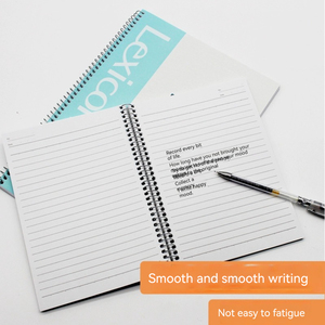 Deli 7688 Chất lượng cao A5 cuộn dây cuốn sách xoắn ốc cuốn sách A4 máy tính xách tay sinh viên A4 mềm sổ sách kế toán chung sổ cái Tài Chính - Product Image 6