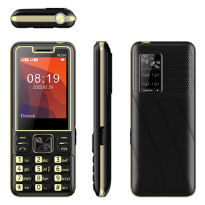 M200 GSM 2GBAR電話デュアルSIMカードビッグキー2.4インチスクリーンモバイル携帯電話老人女性MP3レコーダー用 - Product Image 2