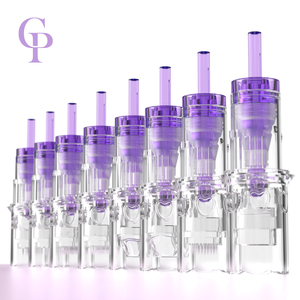 ตลับหมึกสัก12P 36P 42P Microneedle สกรูแบบกลม Shader เข็มสักแต่งหน้าถาวร - Product Image 1