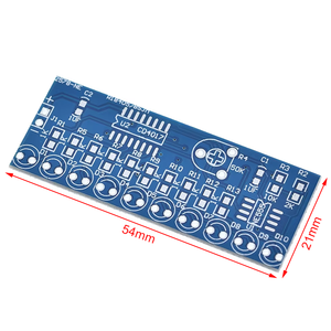 Akıllı elektronik kitleri NE555 + CD4017 hafif su akan LED ışık modülü DIY kiti elektronik ilkeleri öğrenmek çocuk Lab - Product Image 4