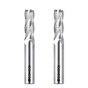 Songqi เครื่องมือแกะสลักไม้ M2 hss คาร์ไบด์ CNC การบีบอัดบิตขึ้นและลงโรงสีหยาบ - Product Image 1