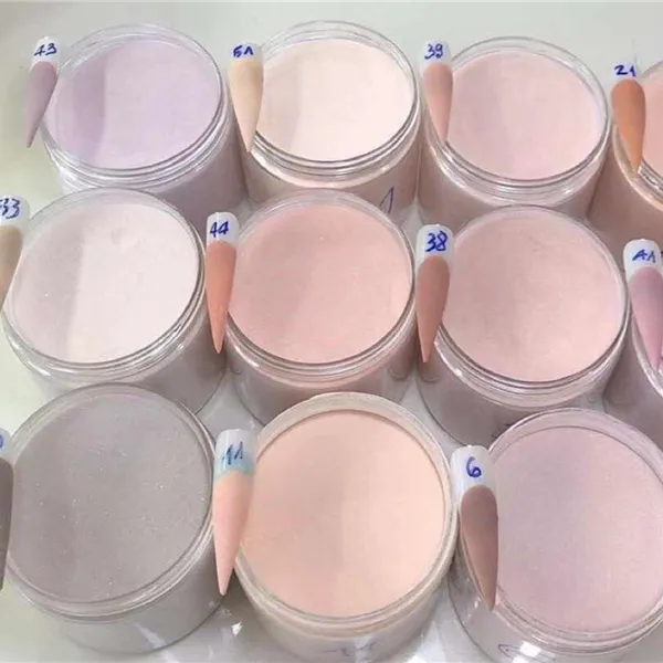 Großhandel Bulk Cover Pink Acryl pulver Nude Color Nails Salon Profession elle Produkte Acryl pulver für Nägel