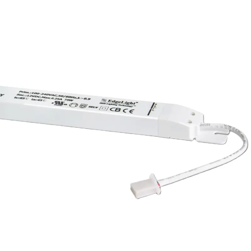 Edgelight lineare di alta qualità AD-EL-2401200 bianco swith alimentazione DC24V 120W slim led driver