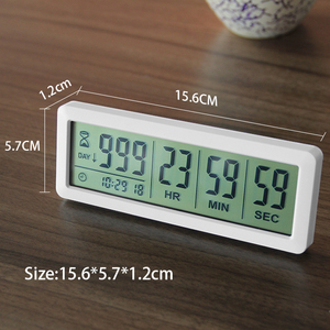CHEETIE CP143 LCD conto alla rovescia Display alimentato a batteria giorni ore minuti secondi conto alla rovescia orologio con supporto - Product Image 2